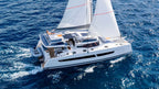 Aura 51 sailing catamaran on a luxury yacht charter RivieraYachtExperience