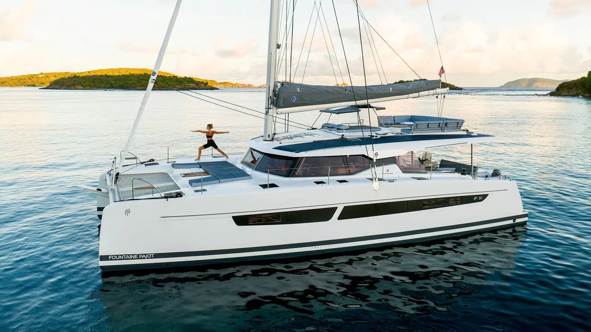 Fountaine Pajot Aura 51 luxury catamaran charter RivieraYachtExperience